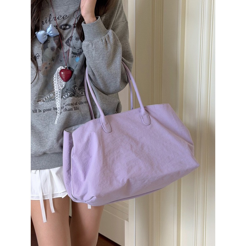 Yoga Fitness Tote - Minimalistische grote capaciteitstas met meerdere compartimenten,