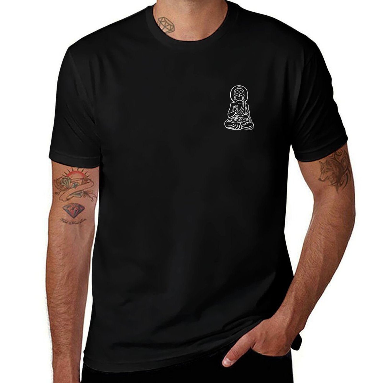 Yoga Fitness Health - Yoga Zen India Fitness Gezondheids-T-shirt Grote