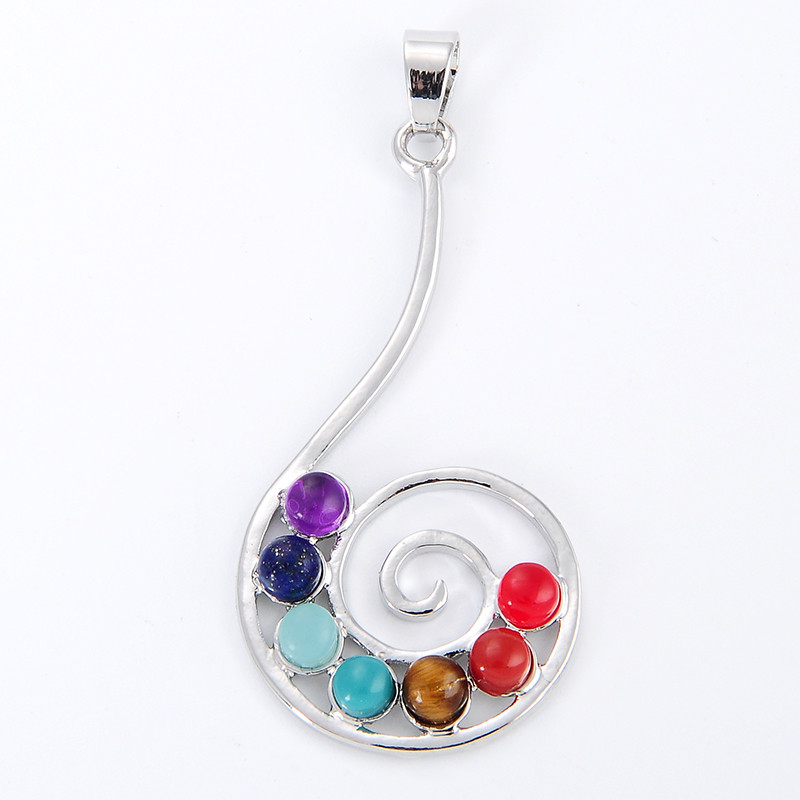 7 Chakra Stone Ketting Hanger  - Yoga Health & Fitness Center recensie en prijs