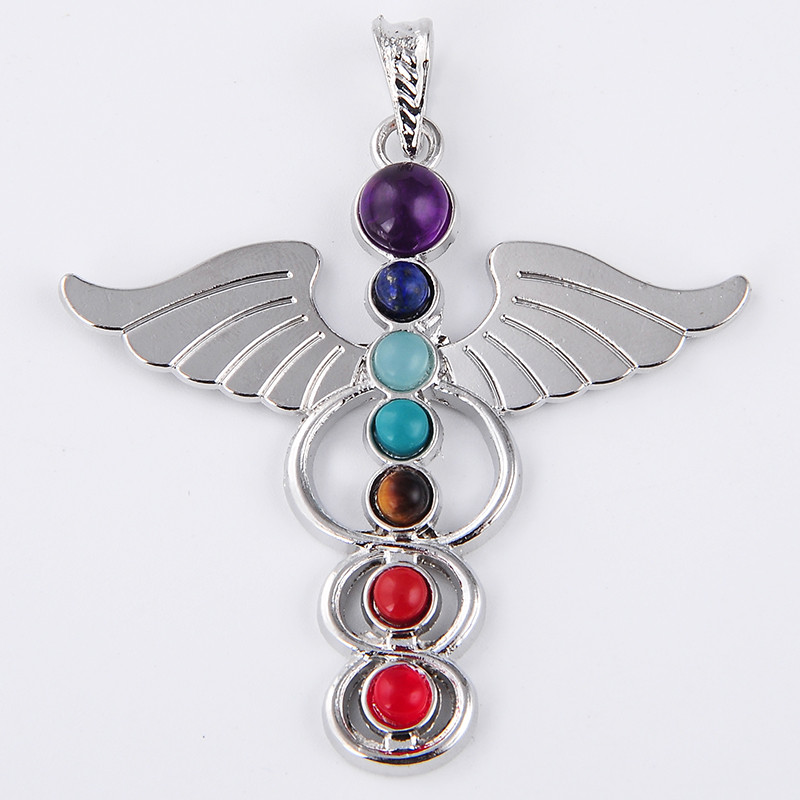 7 Chakra Stone Ketting Hanger  - Yoga Health & Fitness Center recensie en prijs