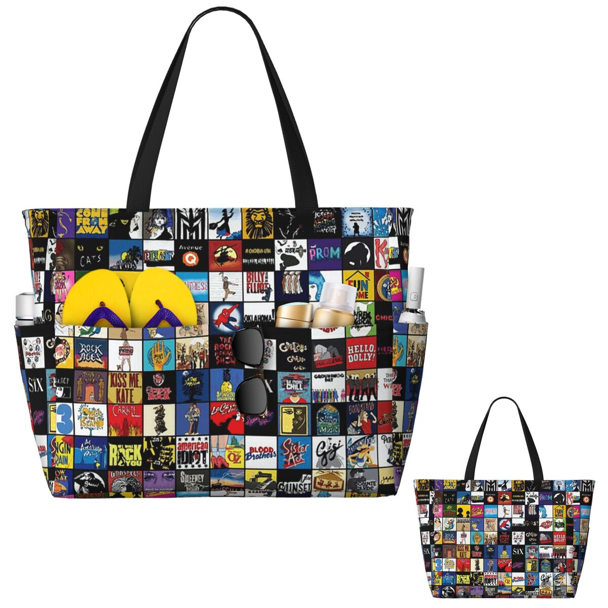 Broadway Musical Theater Logo' - Yoga Fitness Tote recensie en prijs