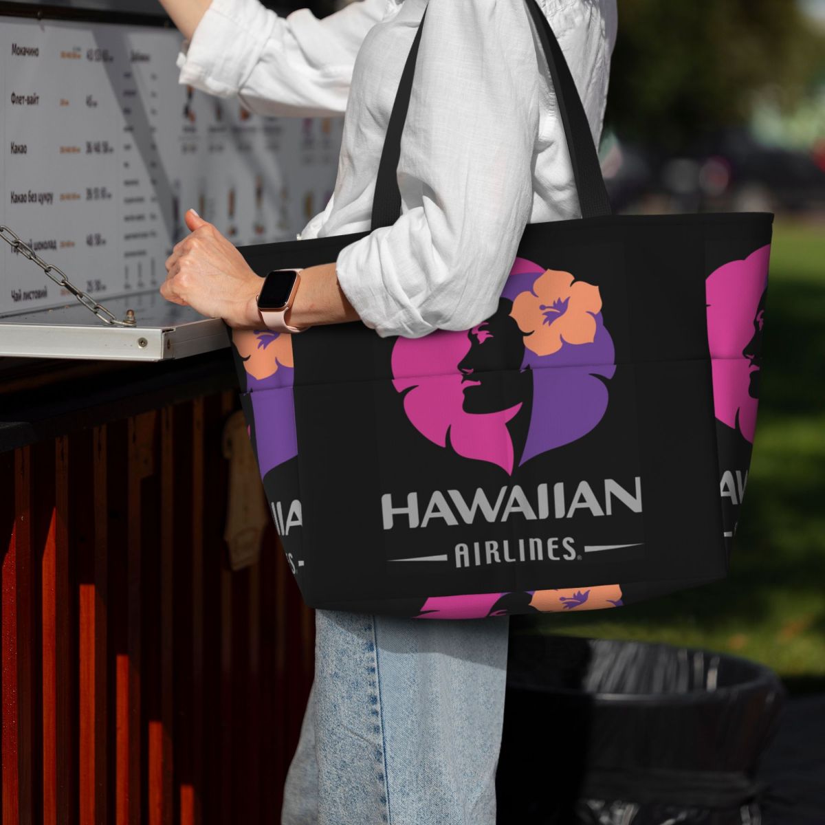 Hawaiian Airlines Herc Travel  - Yoga Fitness Tote recensie en prijs