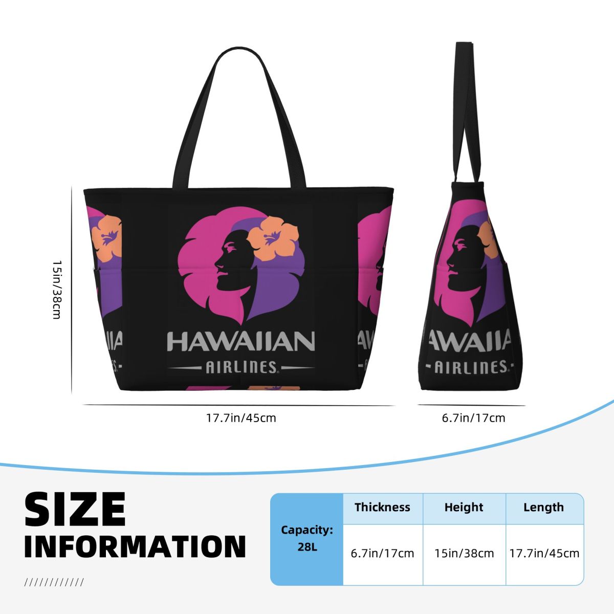 Hawaiian Airlines Herc Travel  - Yoga Fitness Tote recensie en prijs