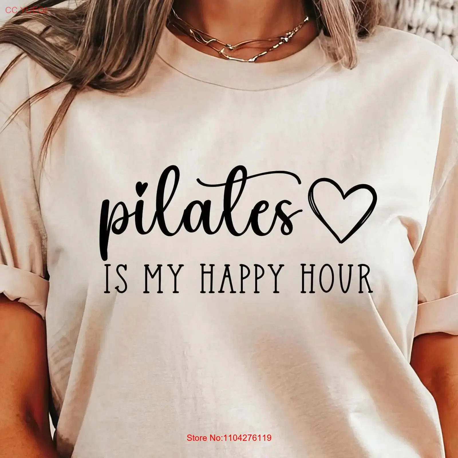 Pilates is mijn Happy Hour T-s - Yoga And Fitness Instructor recensie en prijs