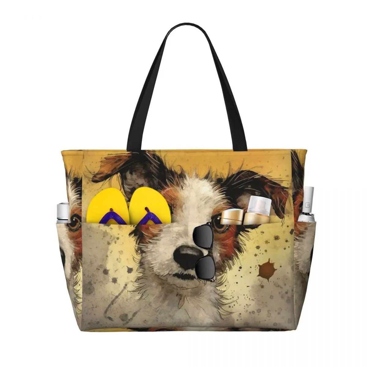 Hond Jack Russell Terrier Stra - Yoga Fitness Tote recensie en prijs