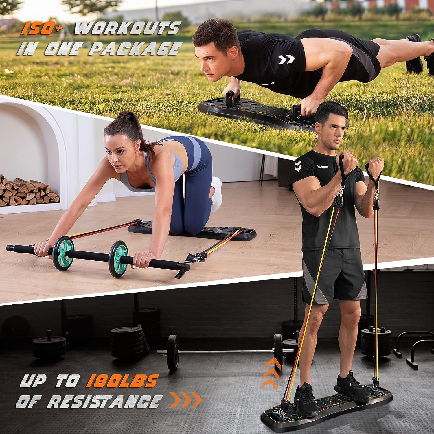 LALAHIGH Push Up Board, 36-in- - Push Up Board recensie en prijs