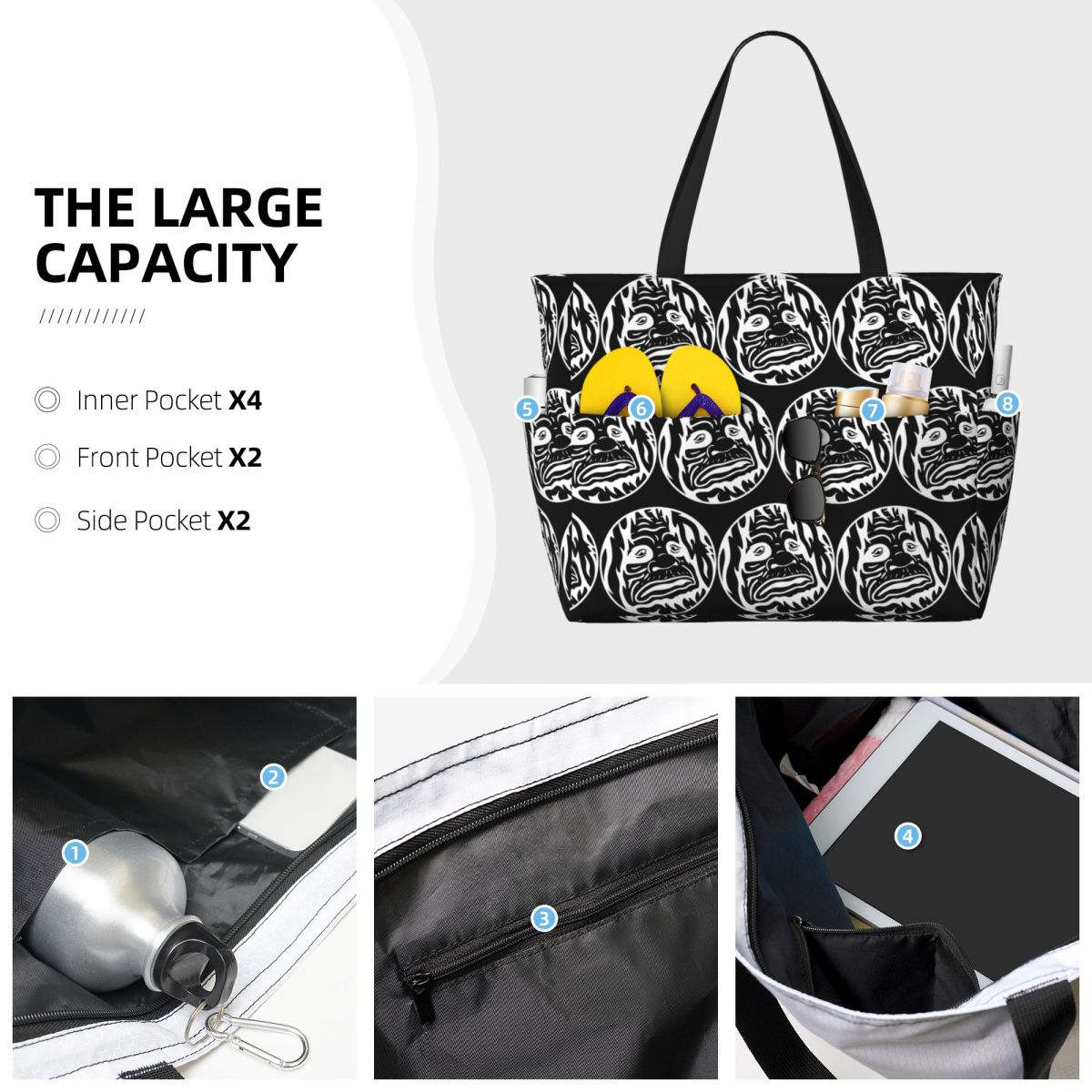 Cartoon The Big Lez Show Merch - Yoga Fitness Tote recensie en prijs