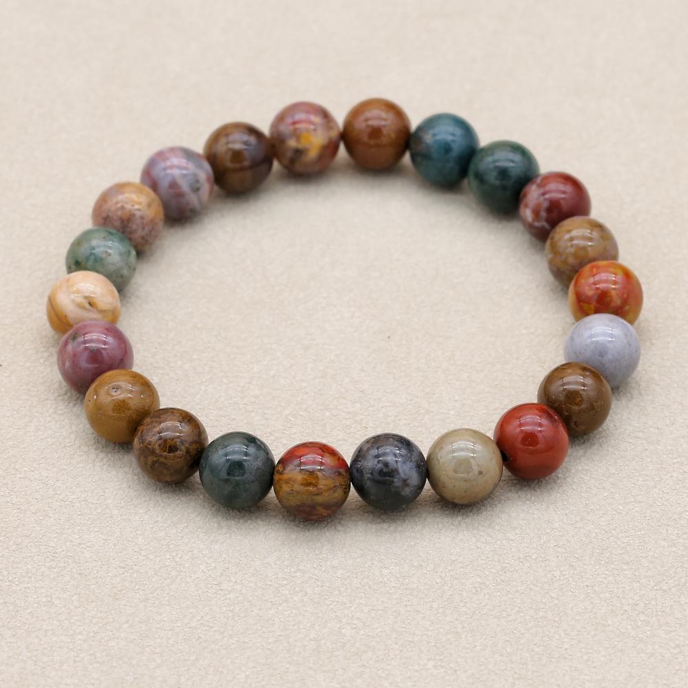 8Mm Natuursteen Oceaan Jaspis  - Yoga Health & Fitness Center recensie en prijs