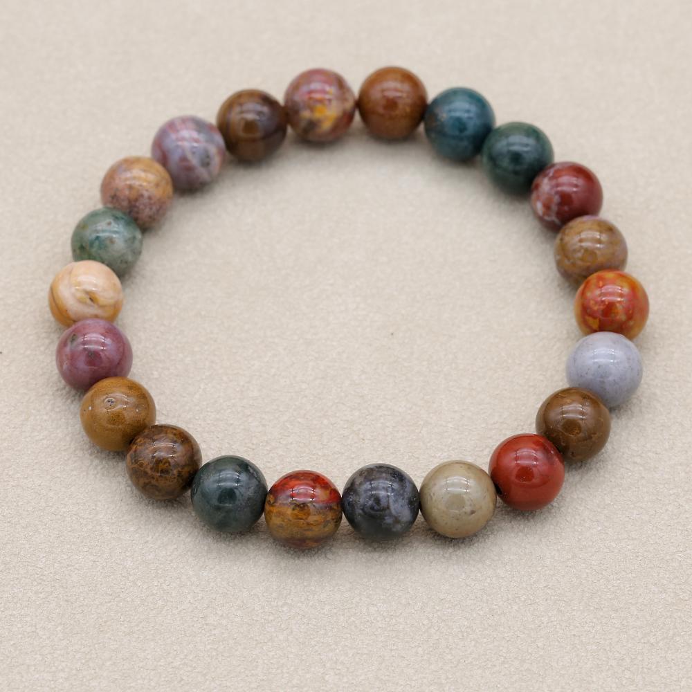 8Mm Natuursteen Oceaan Jaspis  - Yoga Health & Fitness Center recensie en prijs