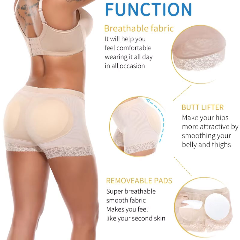 Vrouwelijke shapewear, billenv - Hip Thrust Pad recensie en prijs