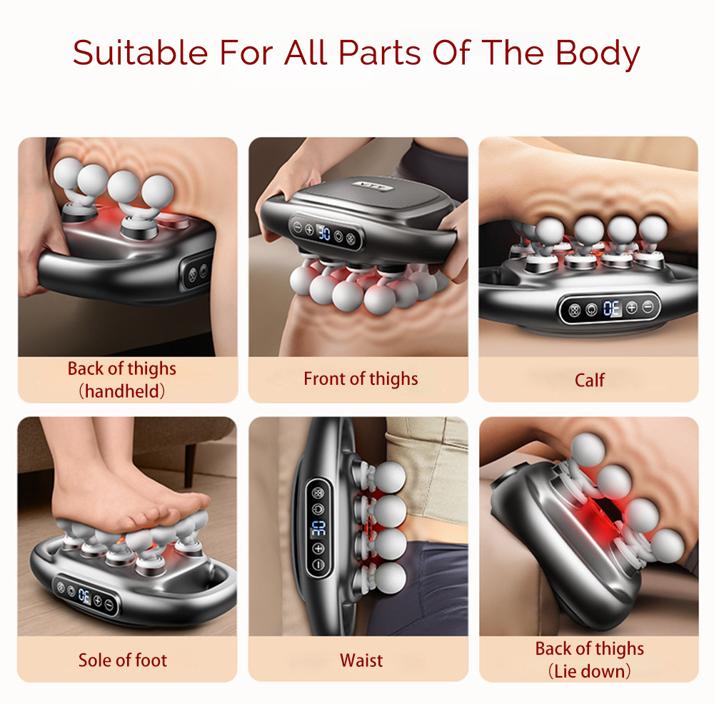 16-Head Fascia Gun Hoogfrequen - Vibration Massage Gun recensie en prijs