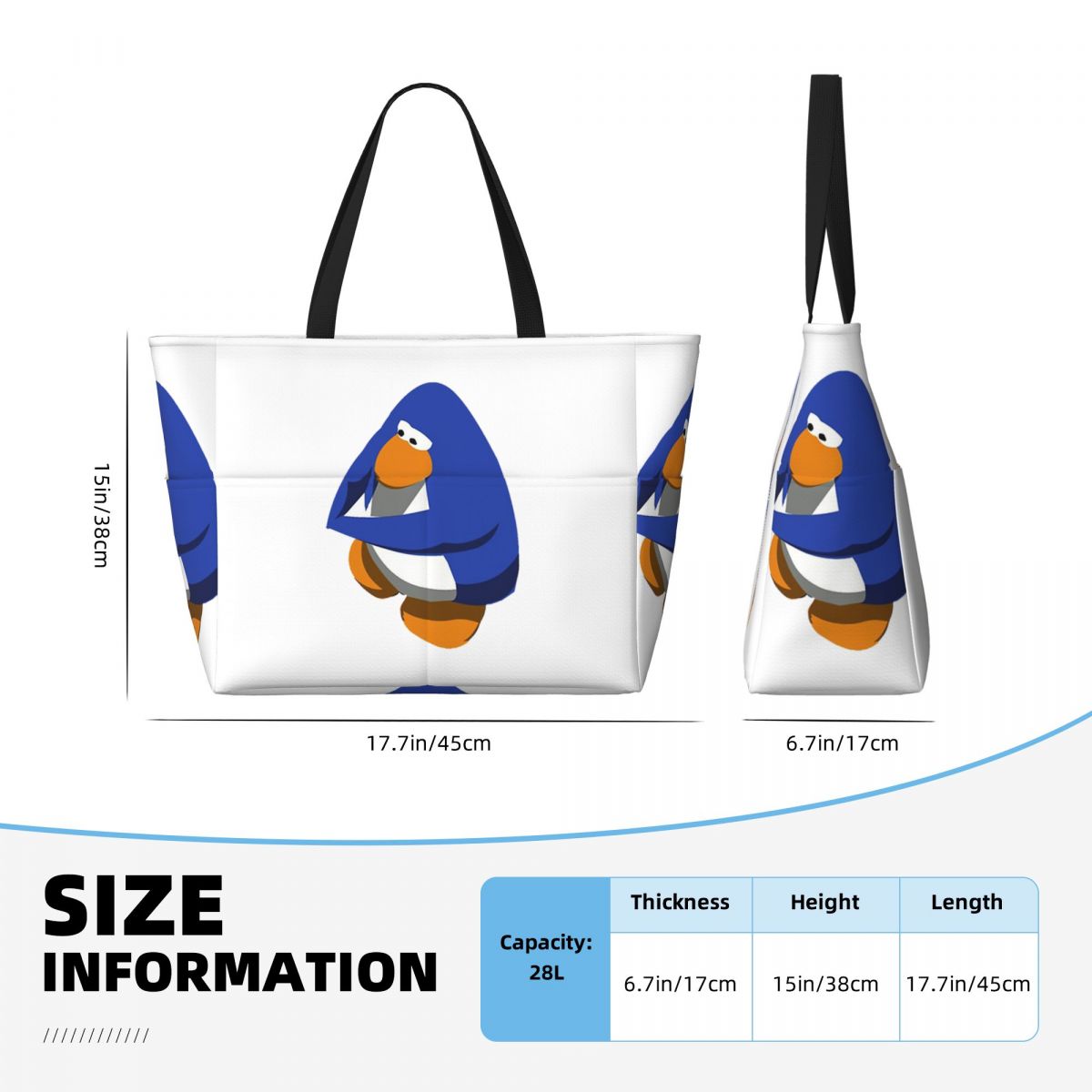 Club Penguin BOI Strandtas Spo - Yoga Fitness Tote recensie en prijs