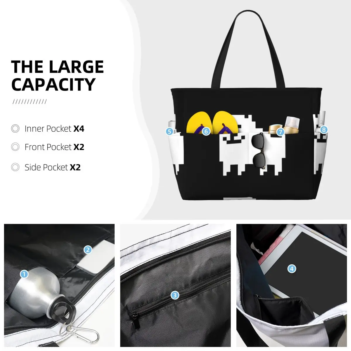 Undertale Annoying Dog Beach T - Yoga Fitness Tote recensie en prijs