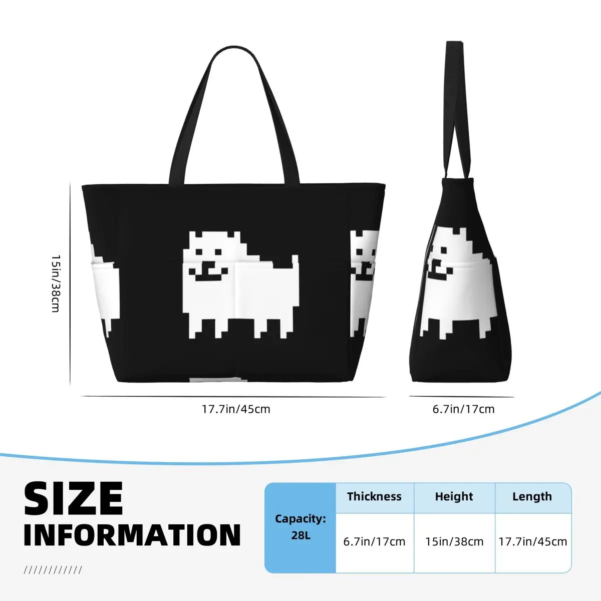 Undertale Annoying Dog Beach T - Yoga Fitness Tote recensie en prijs