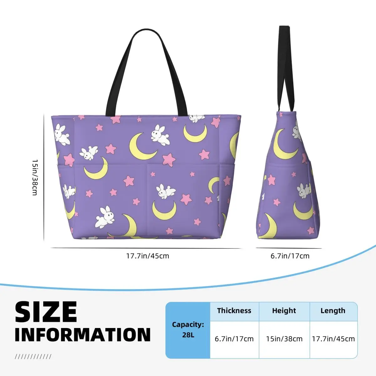 Rabbit Of The Moon Strandtas S - Yoga Fitness Tote recensie en prijs