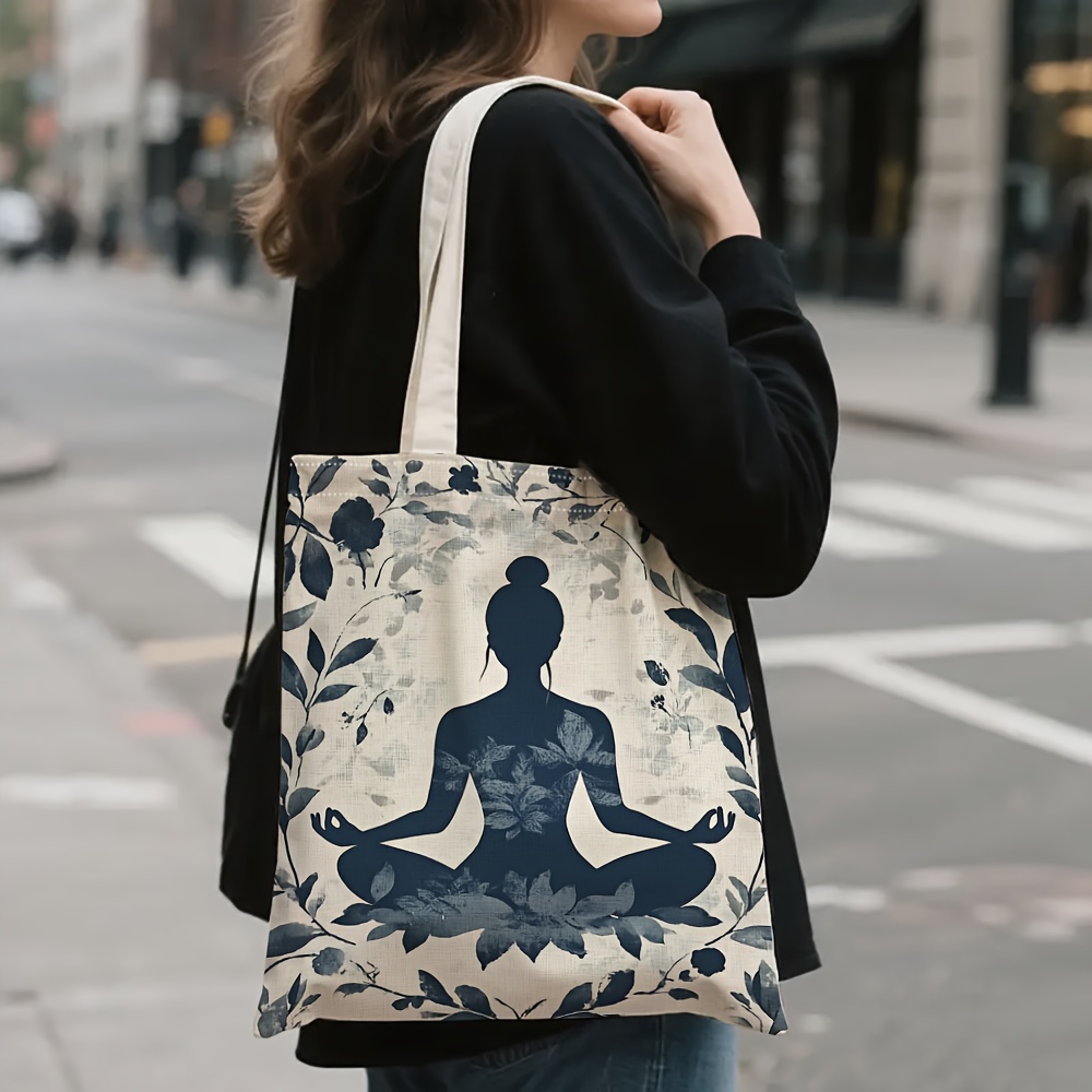 1-delige canvas schoudertas me - Yoga Fitness Tote recensie en prijs