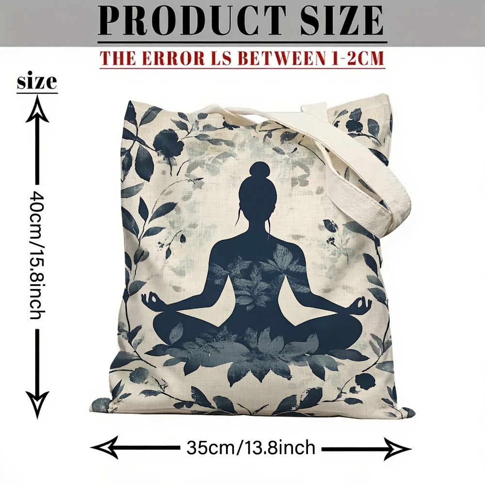 1-delige canvas schoudertas me - Yoga Fitness Tote recensie en prijs