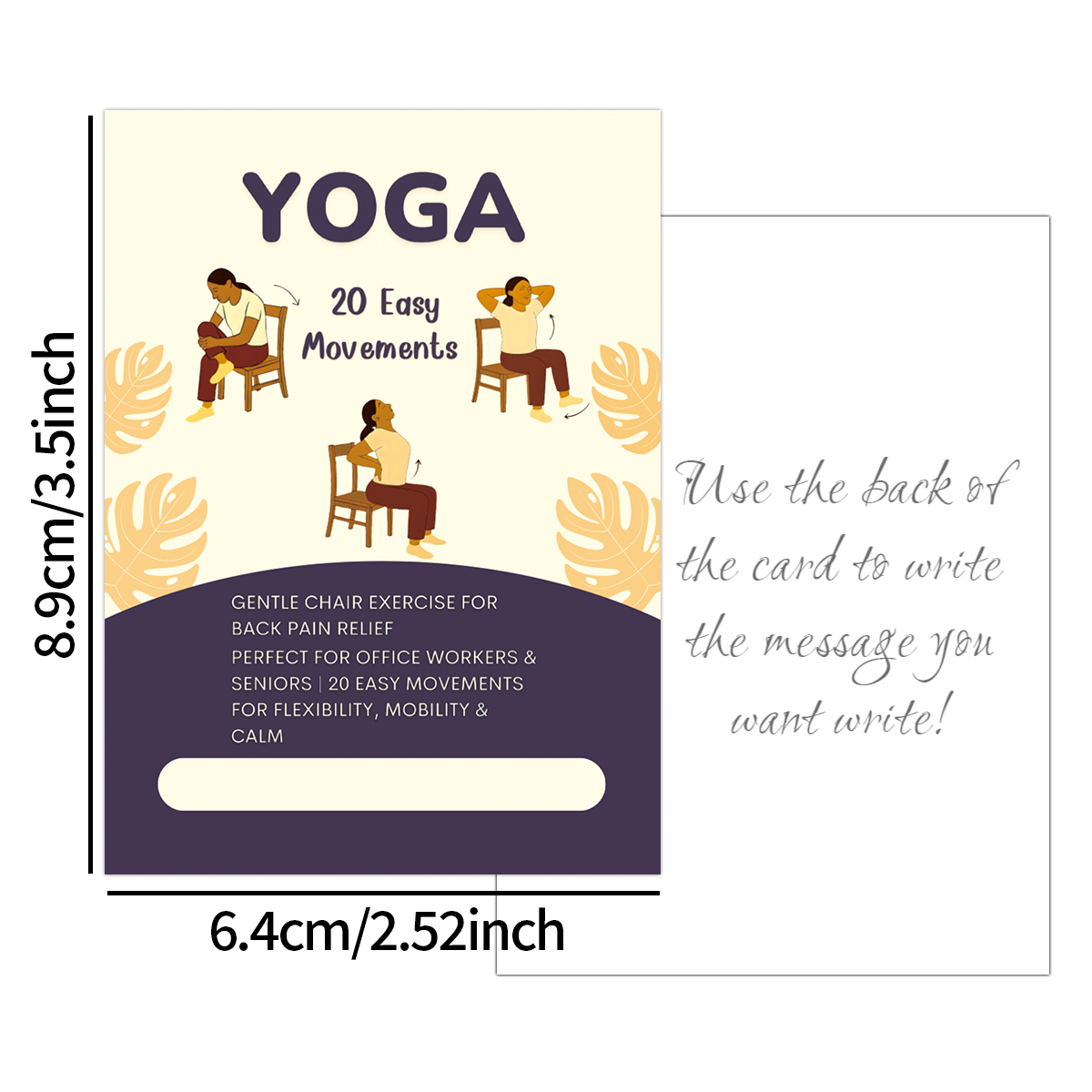 21 stuks zittende yogakaarten, - Yoga And Fitness Instructor recensie en prijs