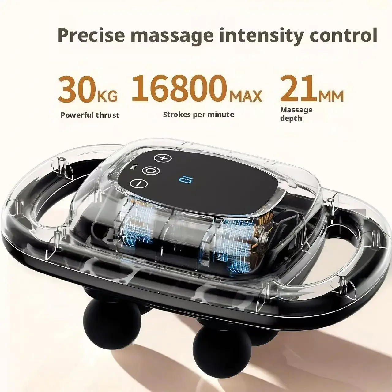 6-kops dieptewerking massagepi - Vibration Massage Gun recensie en prijs